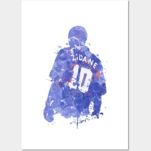 Zinedine Zidane French Legend Posters and Art